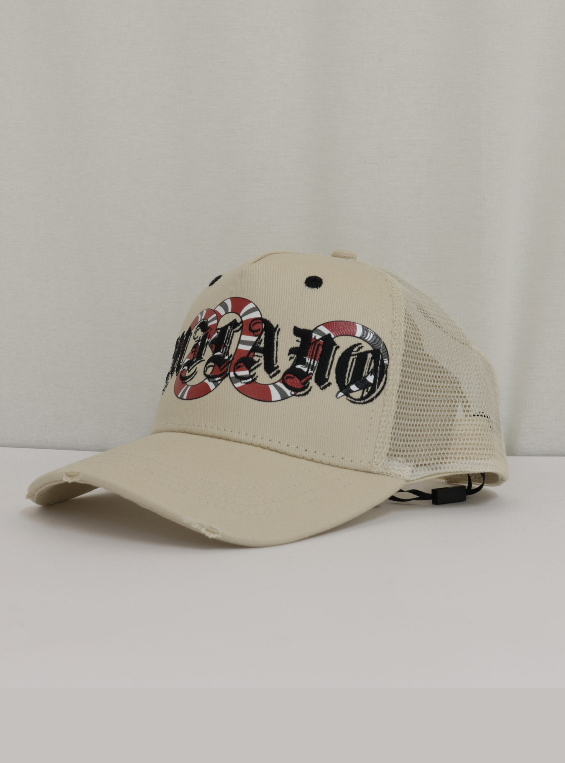 Snake Cap - Beige