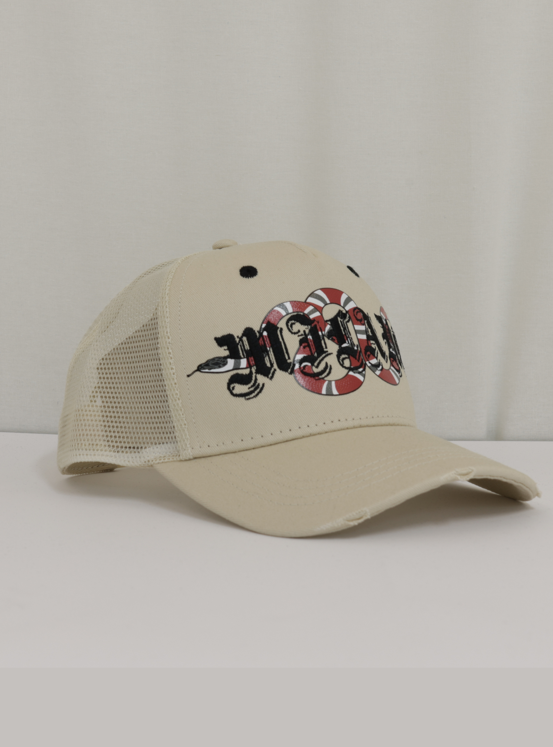 Snake Cap - Beige