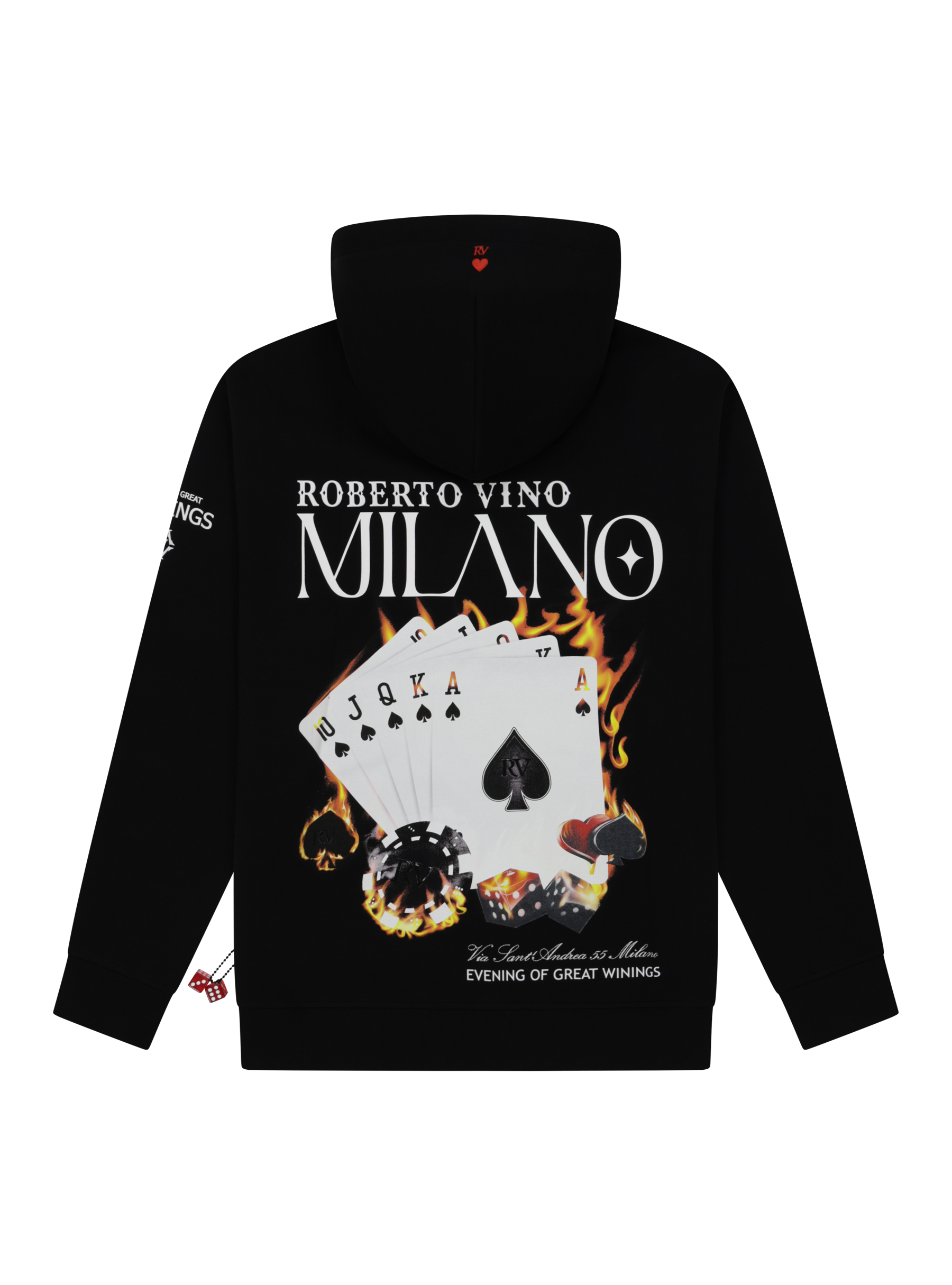 Burrning Cards Hoodie