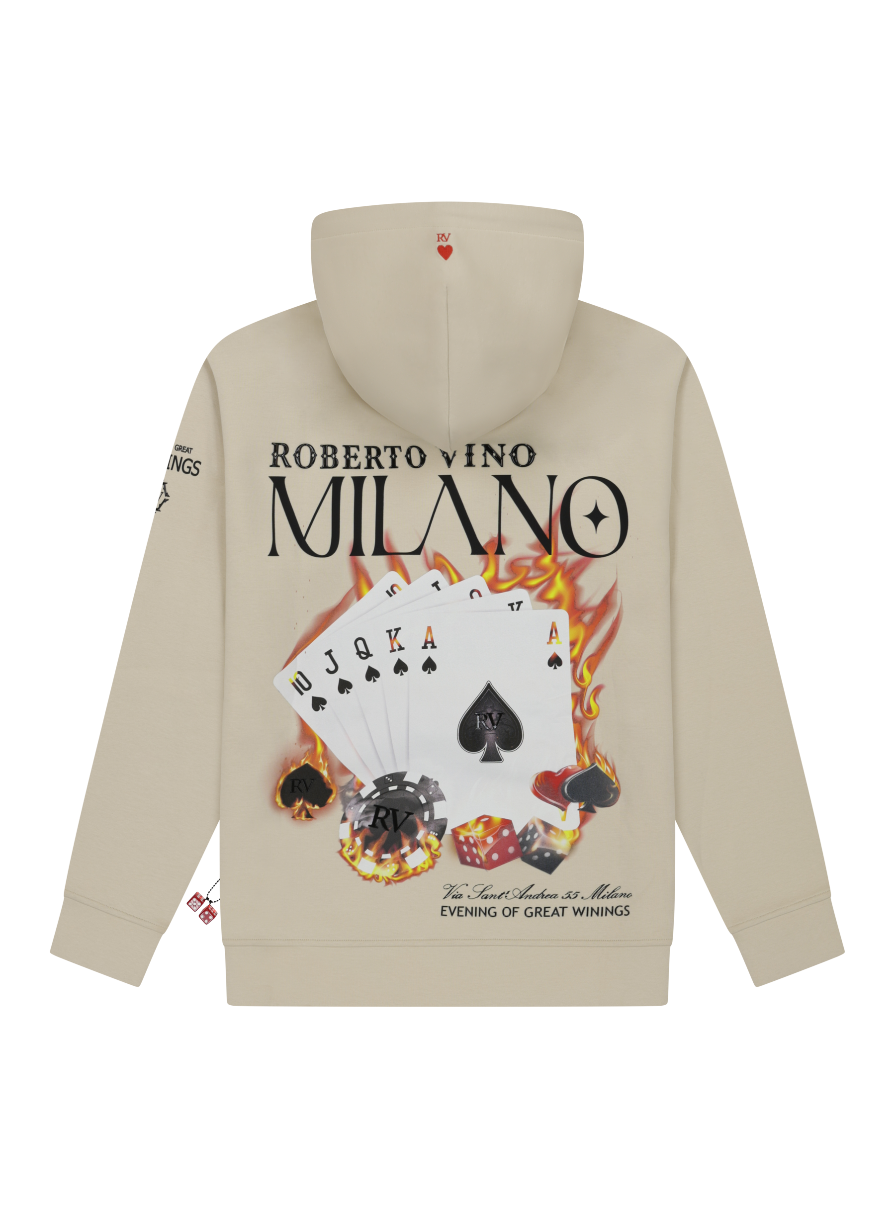 Burrning Cards Hoodie