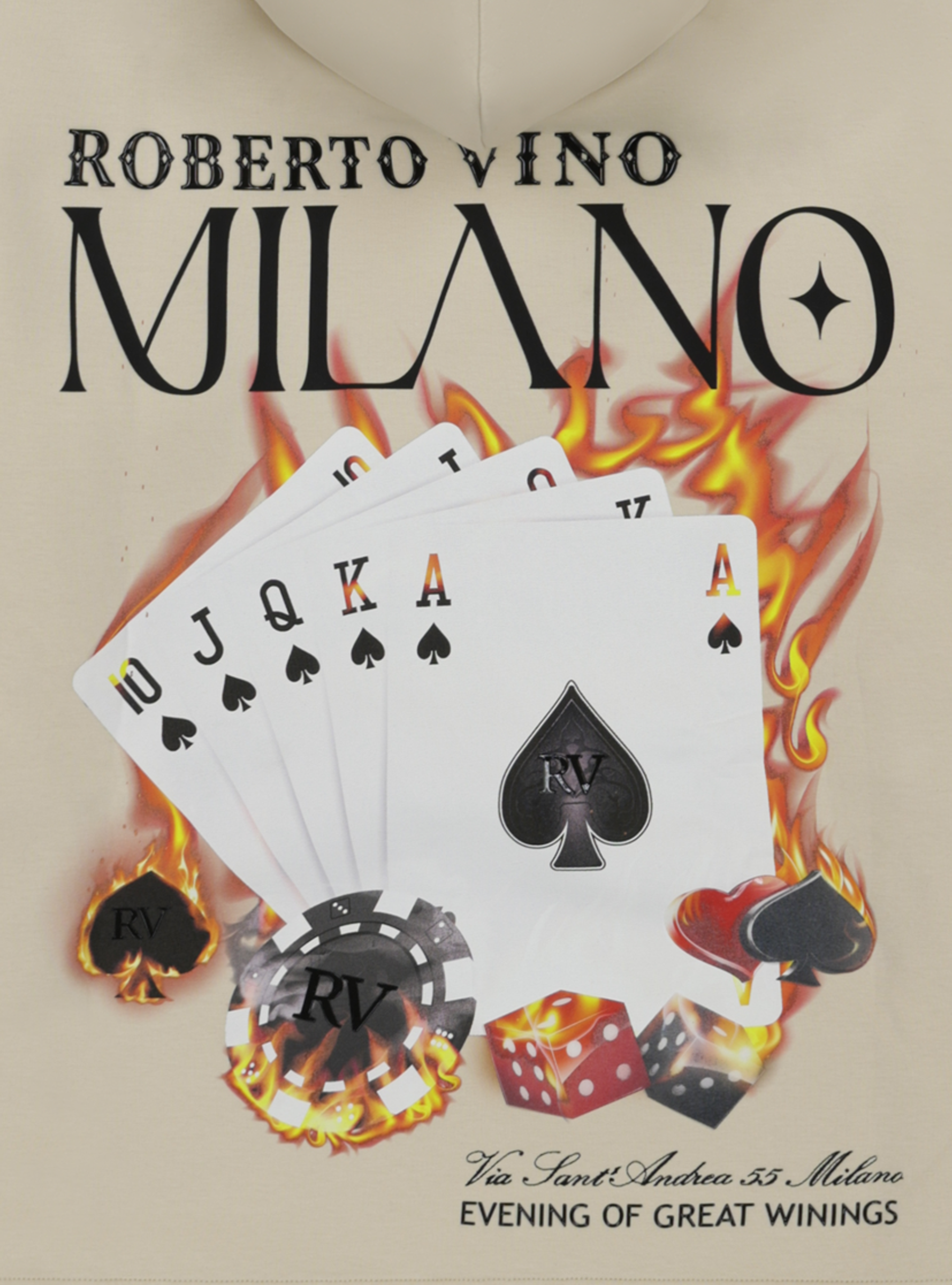 Burrning Cards Hoodie