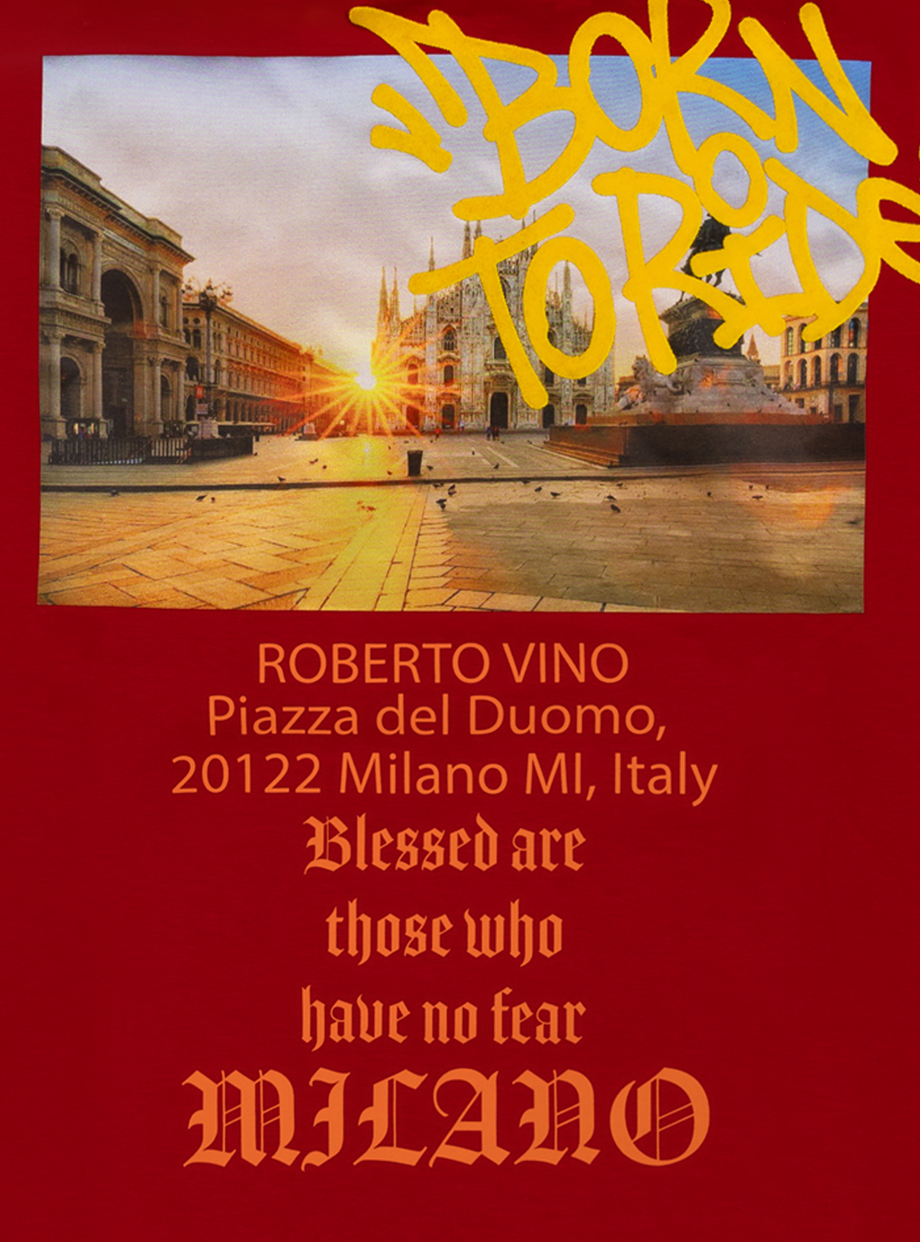 Born to Ride Milano Hoodie