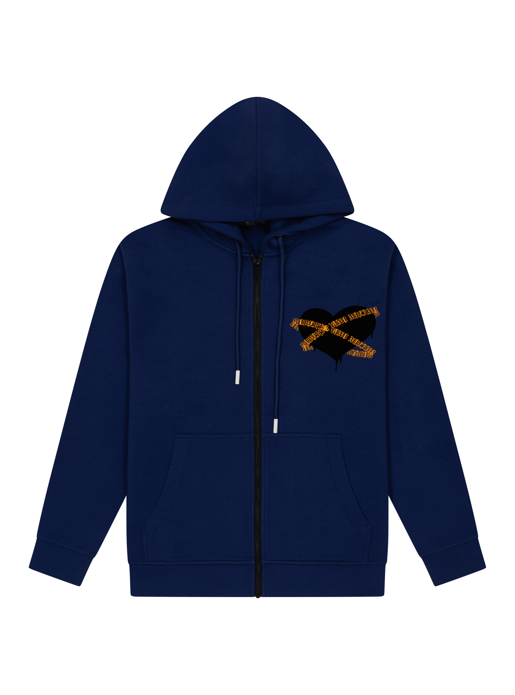 The Heart Zipper Hoodie