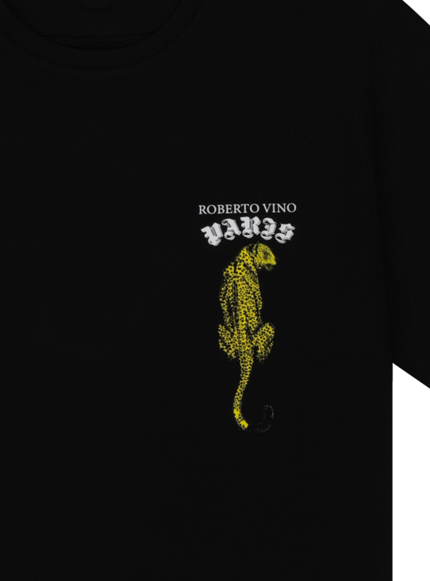 Cheetah Tee - Black