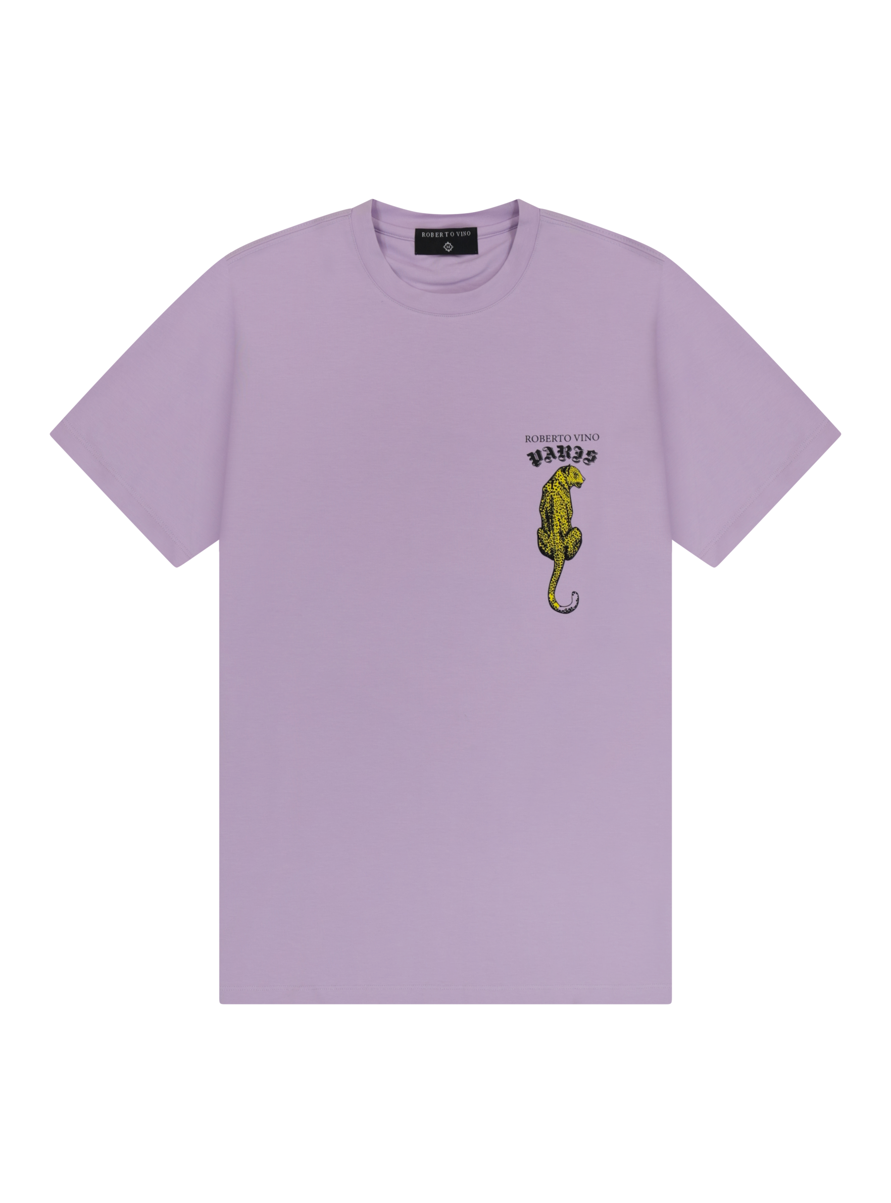 Cheetah Tee - Lavender