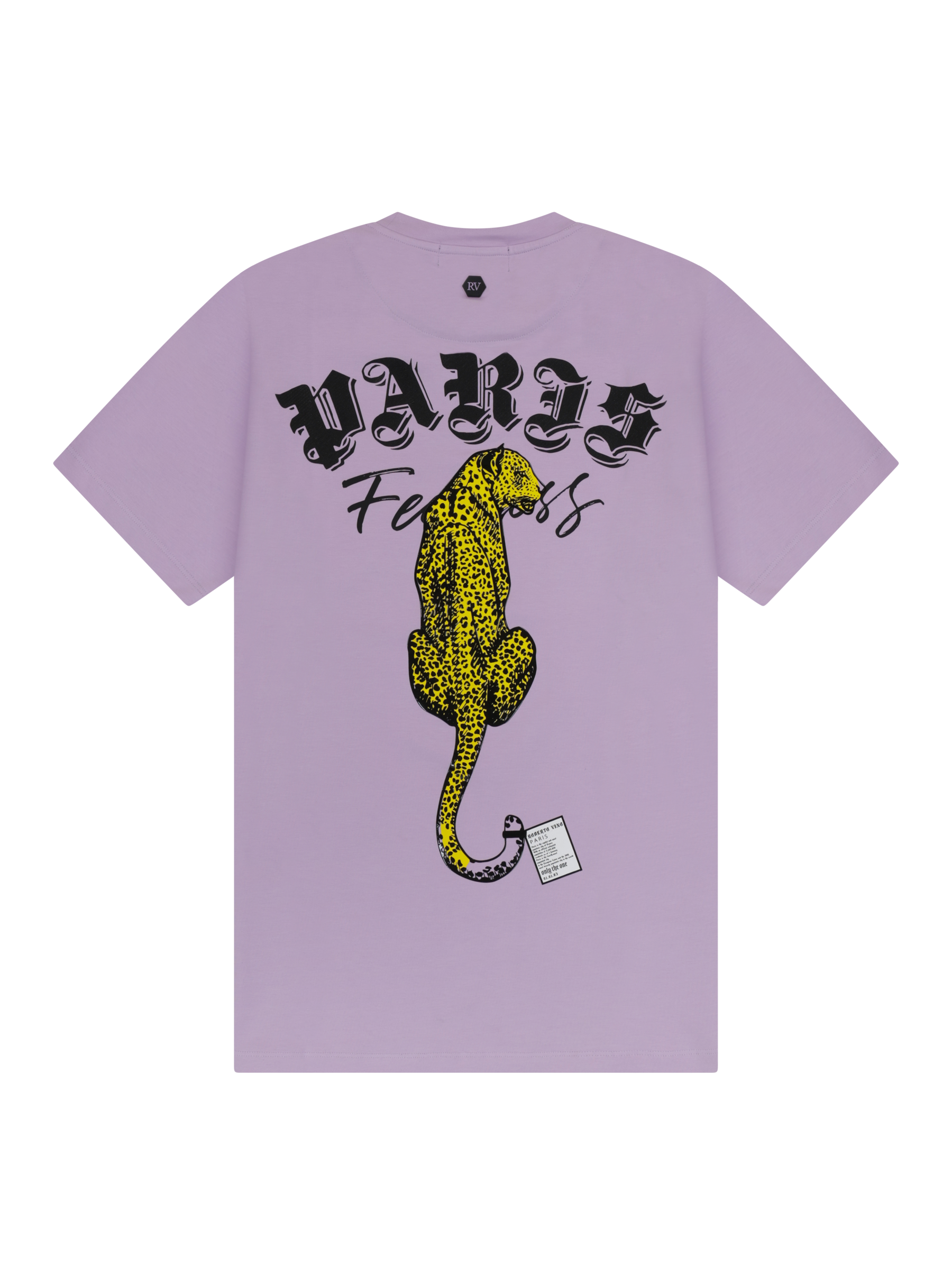 Cheetah Tee - Lavender