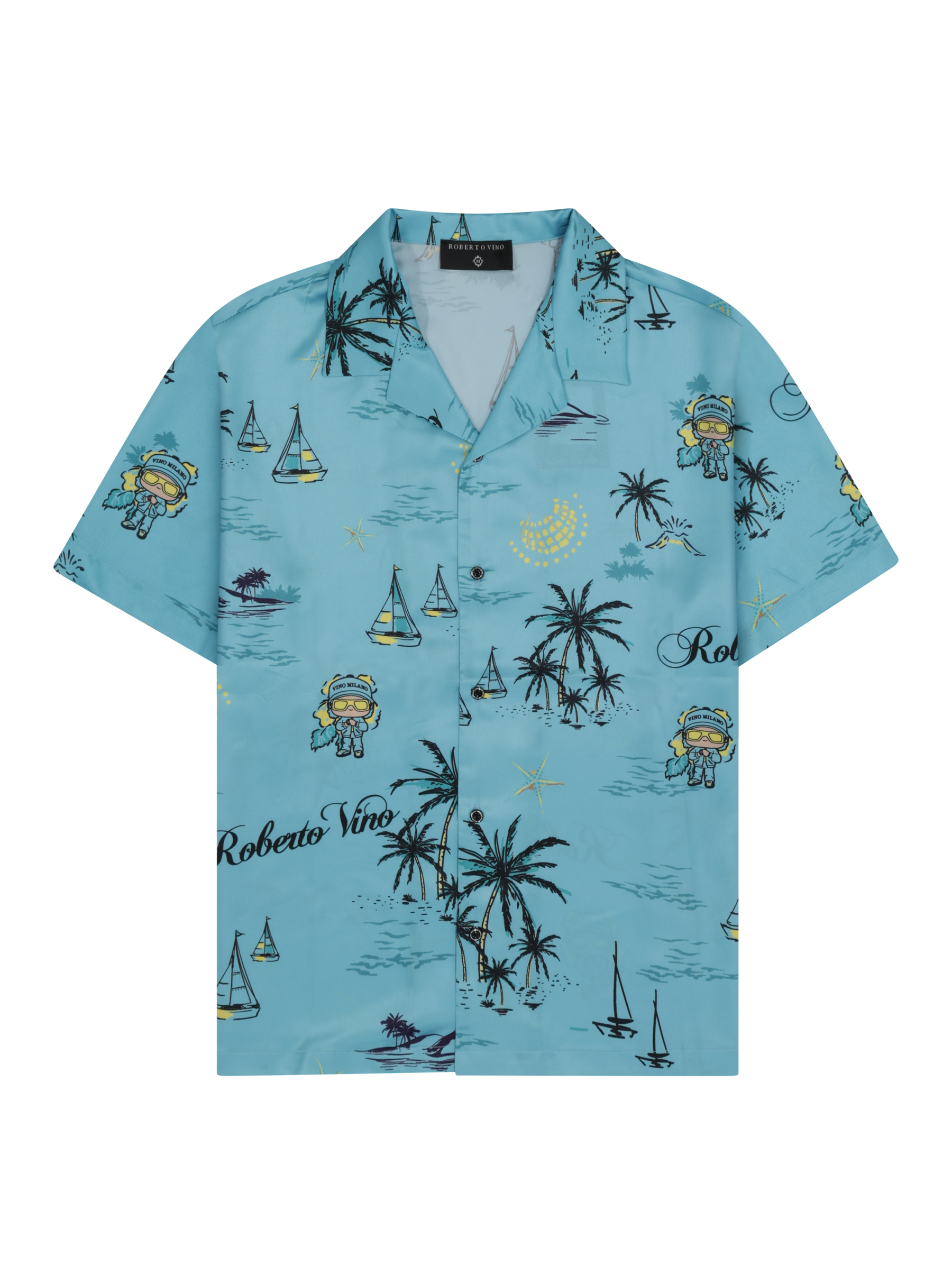 Vino Boy All Over Cabana Set