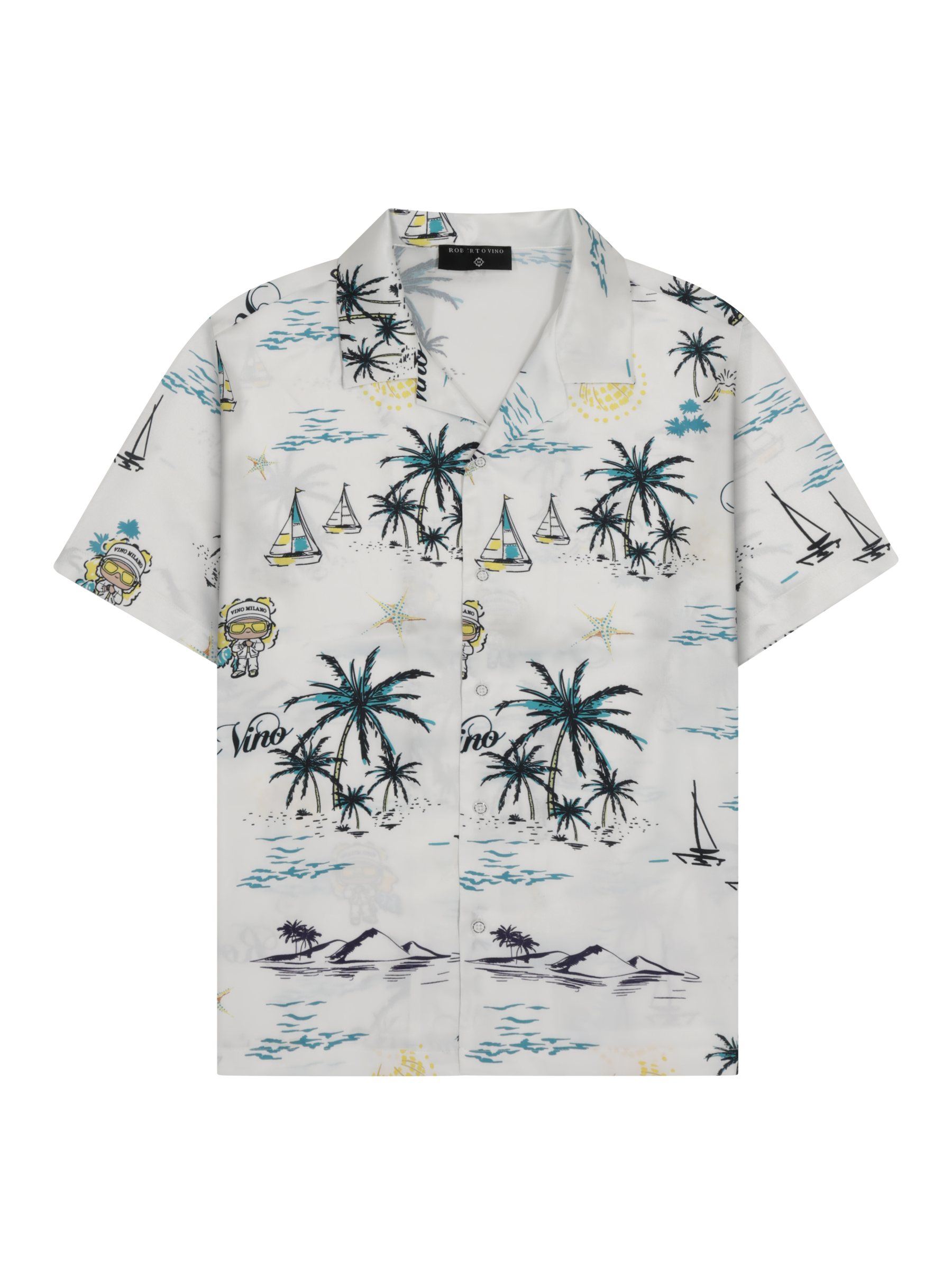 Vino Boy All Over Cabana Set