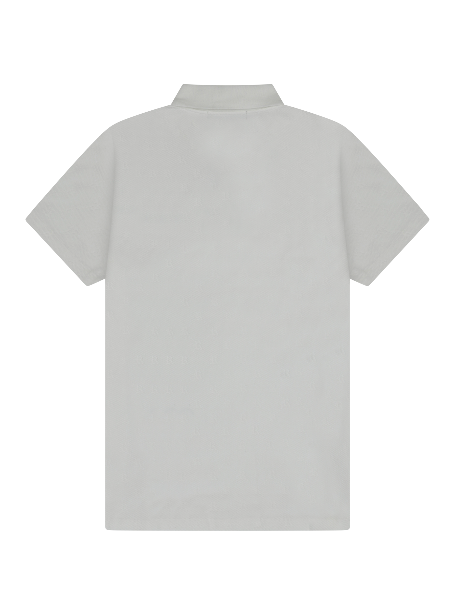RV Knitted Polo – White