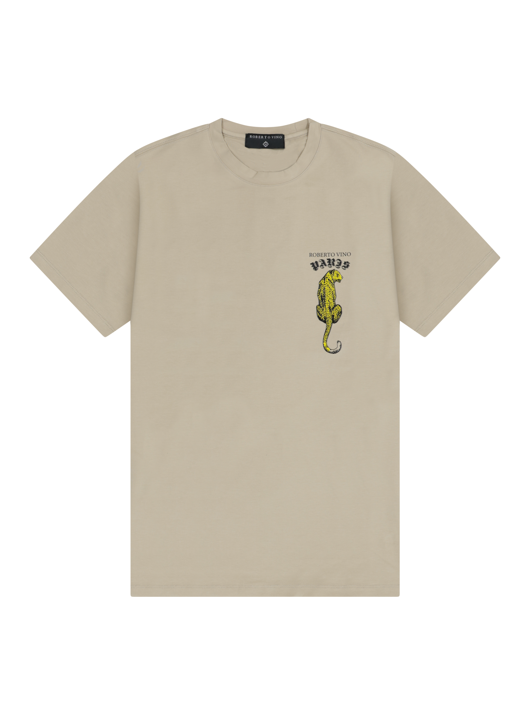 Cheetah Tee - Beige