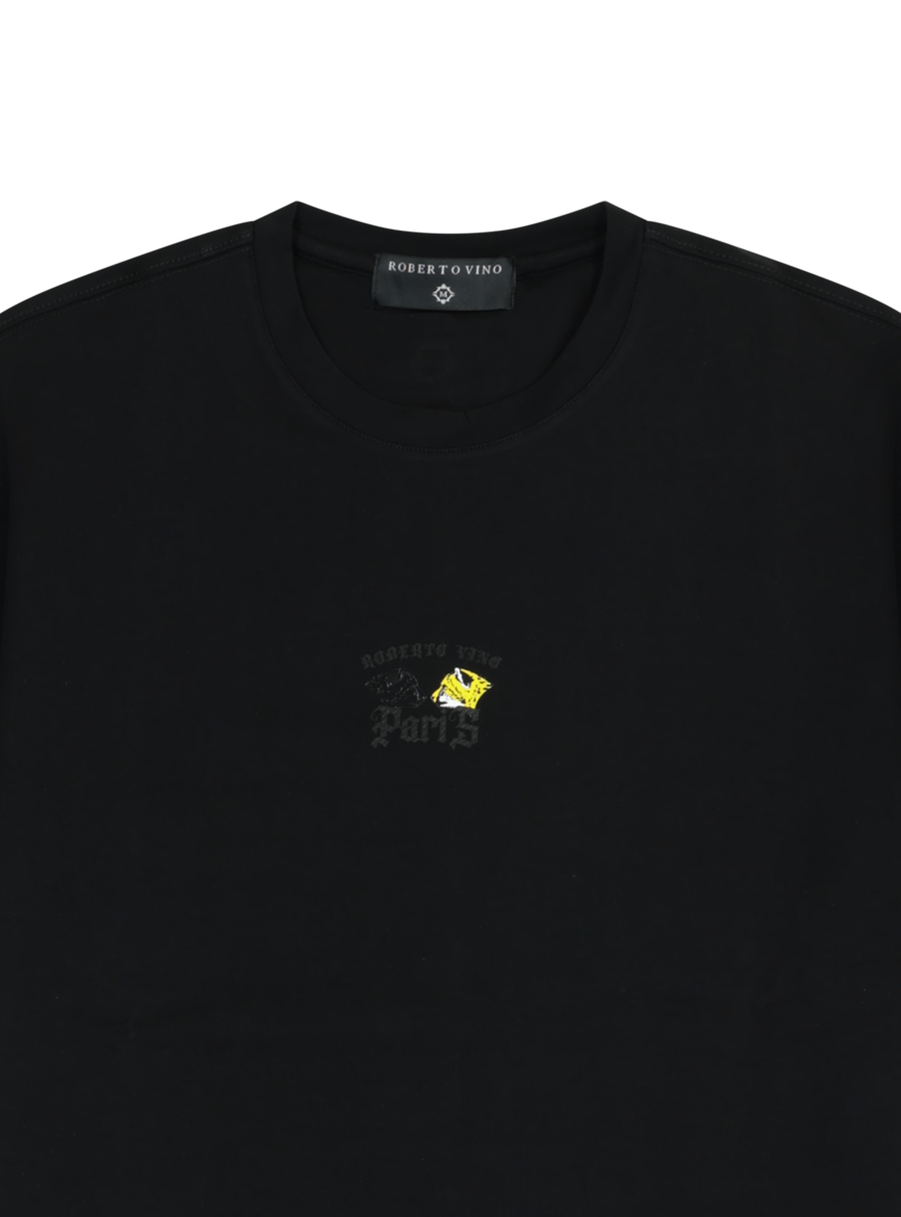 Double Cheetah Tee - Black