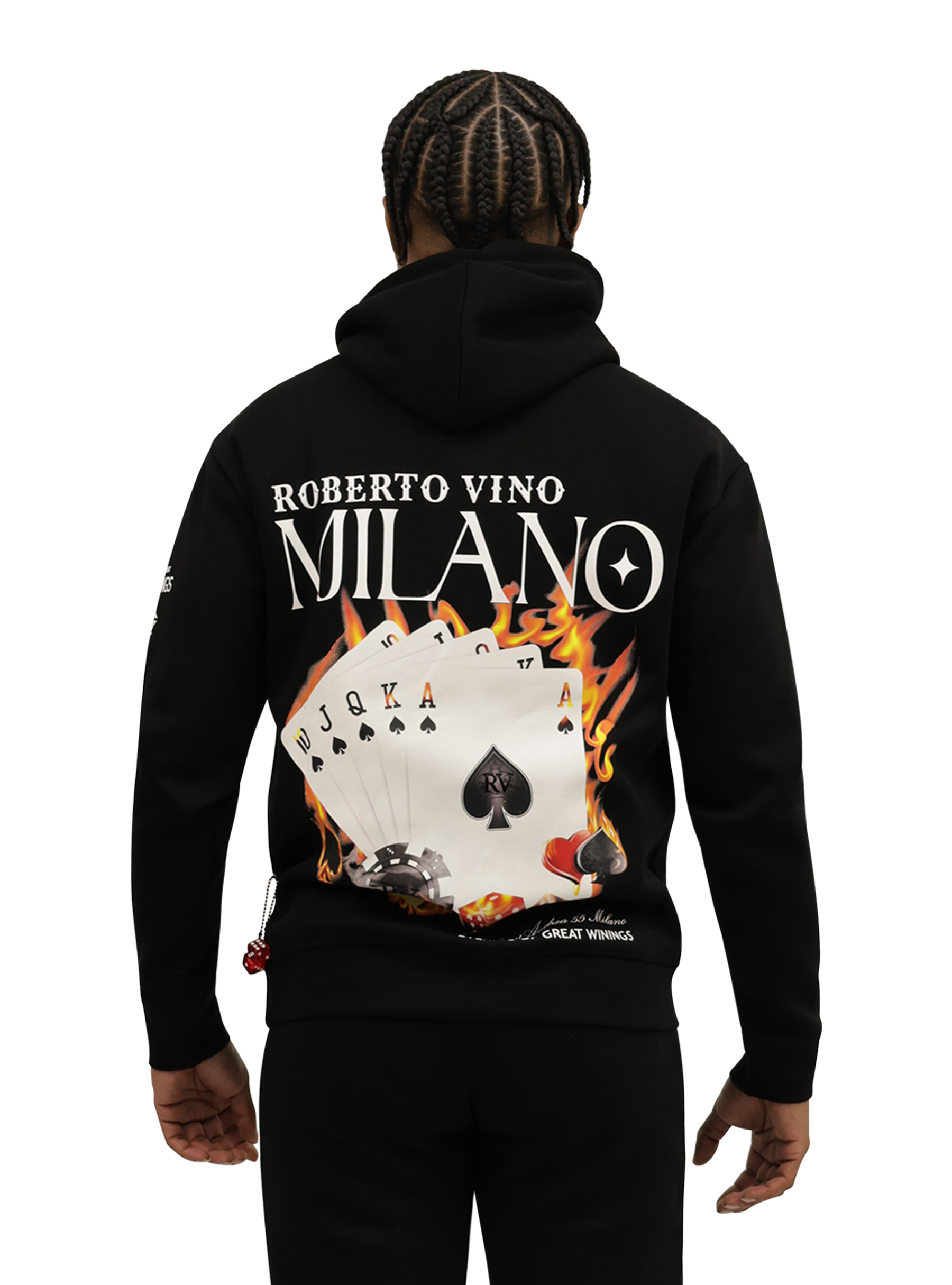 Burrning Cards Hoodie