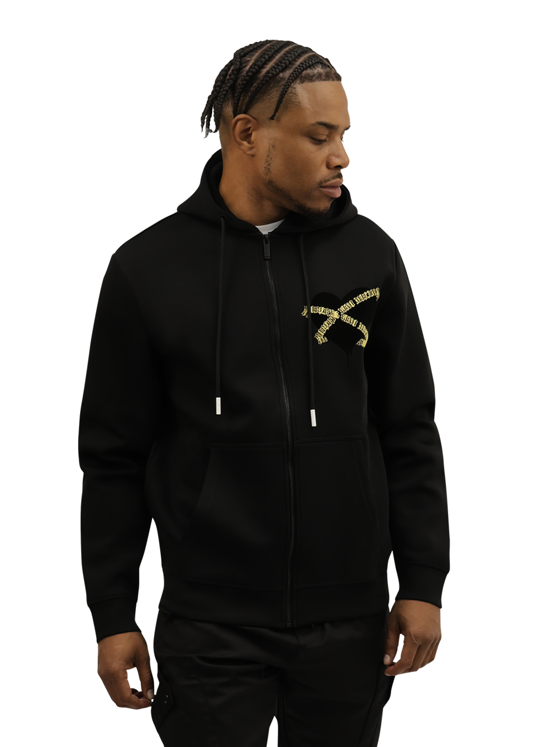 The Heart Zipper Hoodie