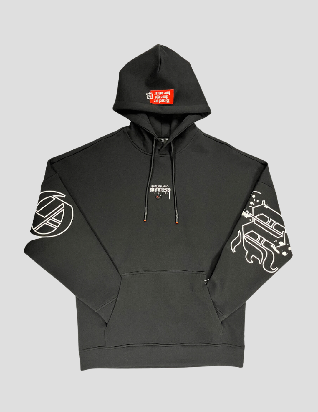 Milano Paint Black Hoodie