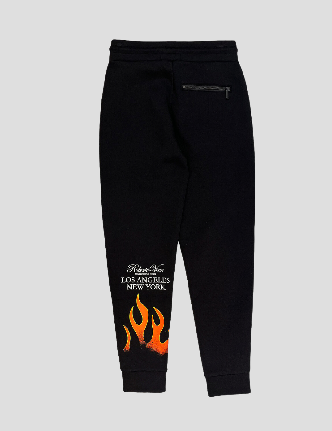 Flame Pants Black