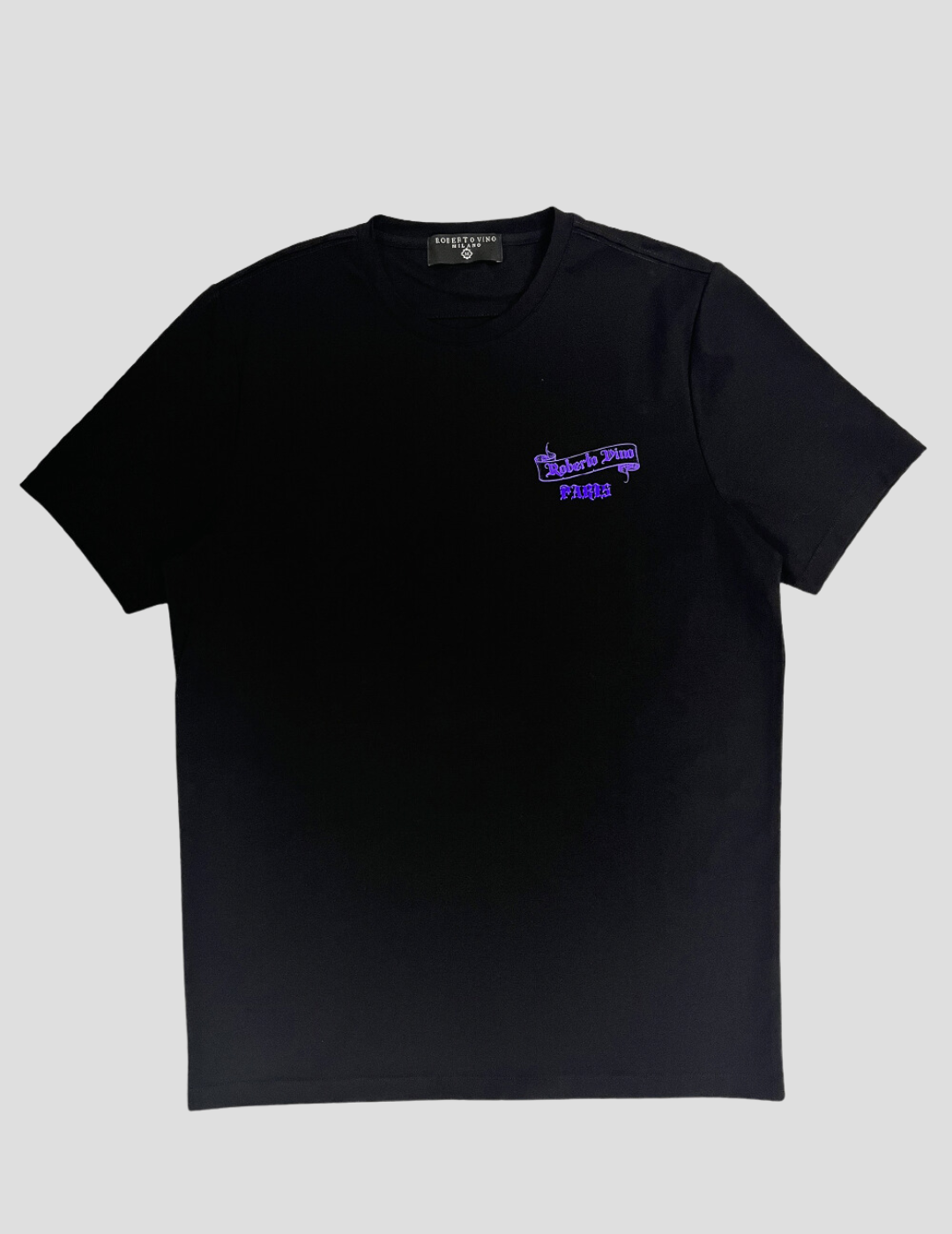 One Paris T-shirt Black-Purple