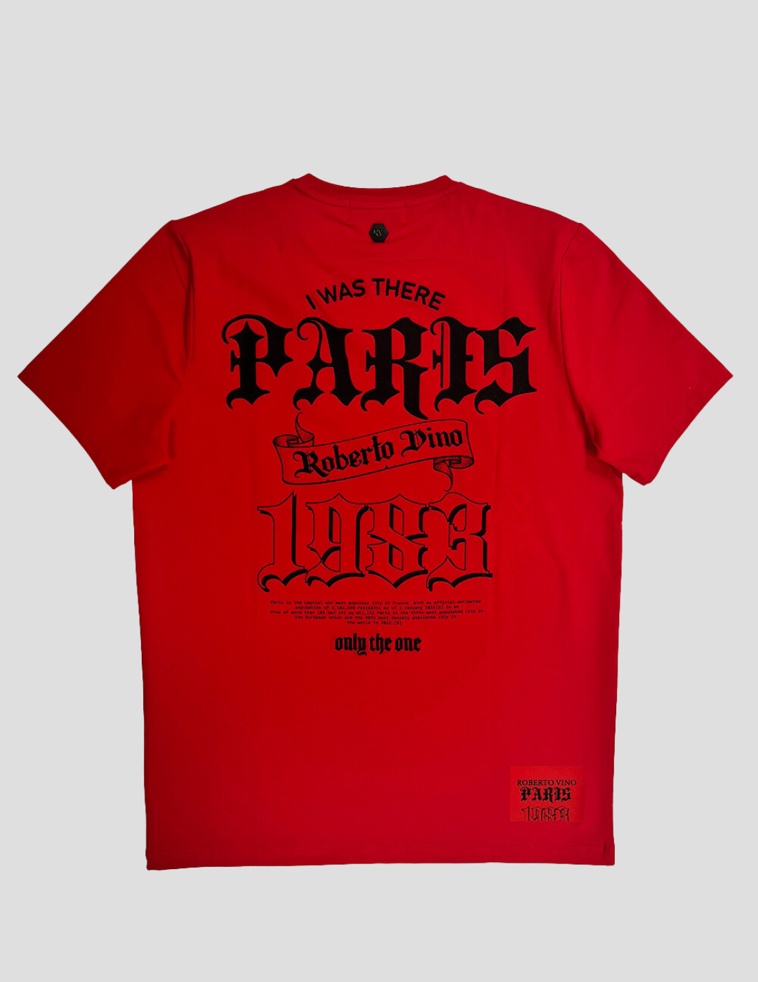 One Paris T-shirt Red