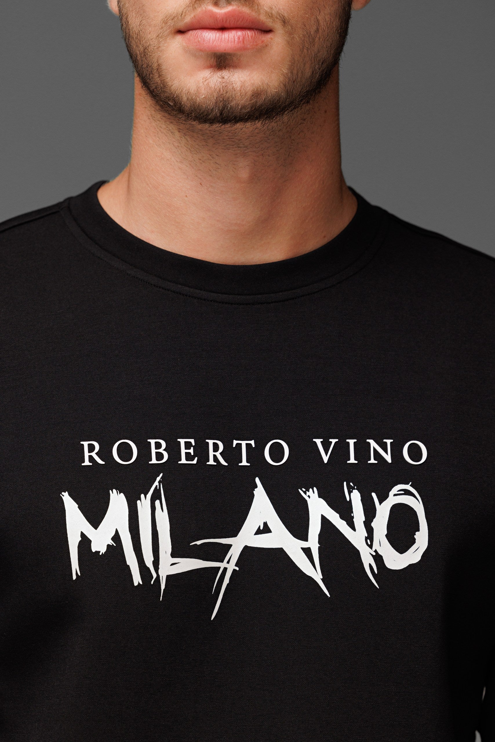 Milano Sweater Black-White