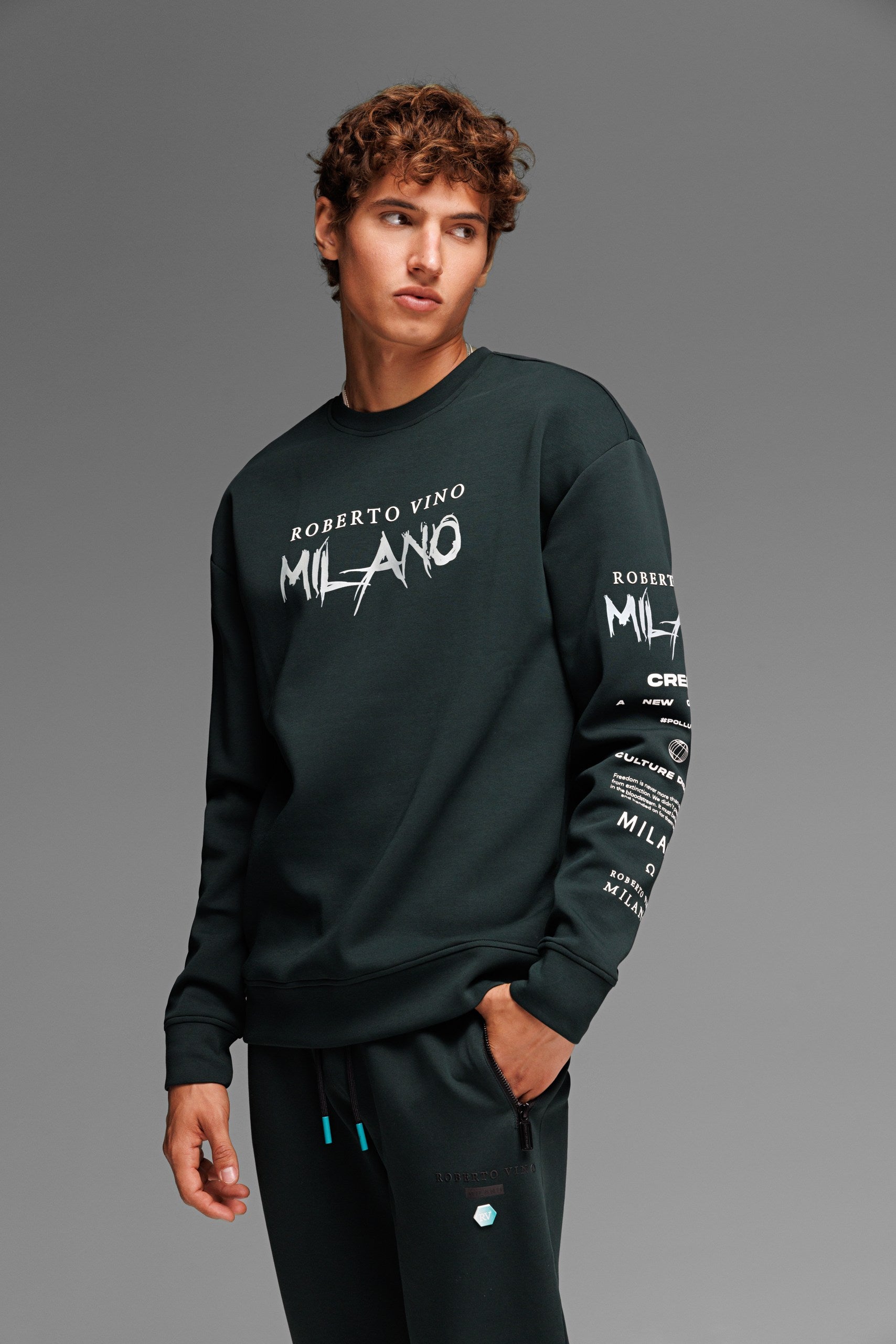 Milano Sweater Green