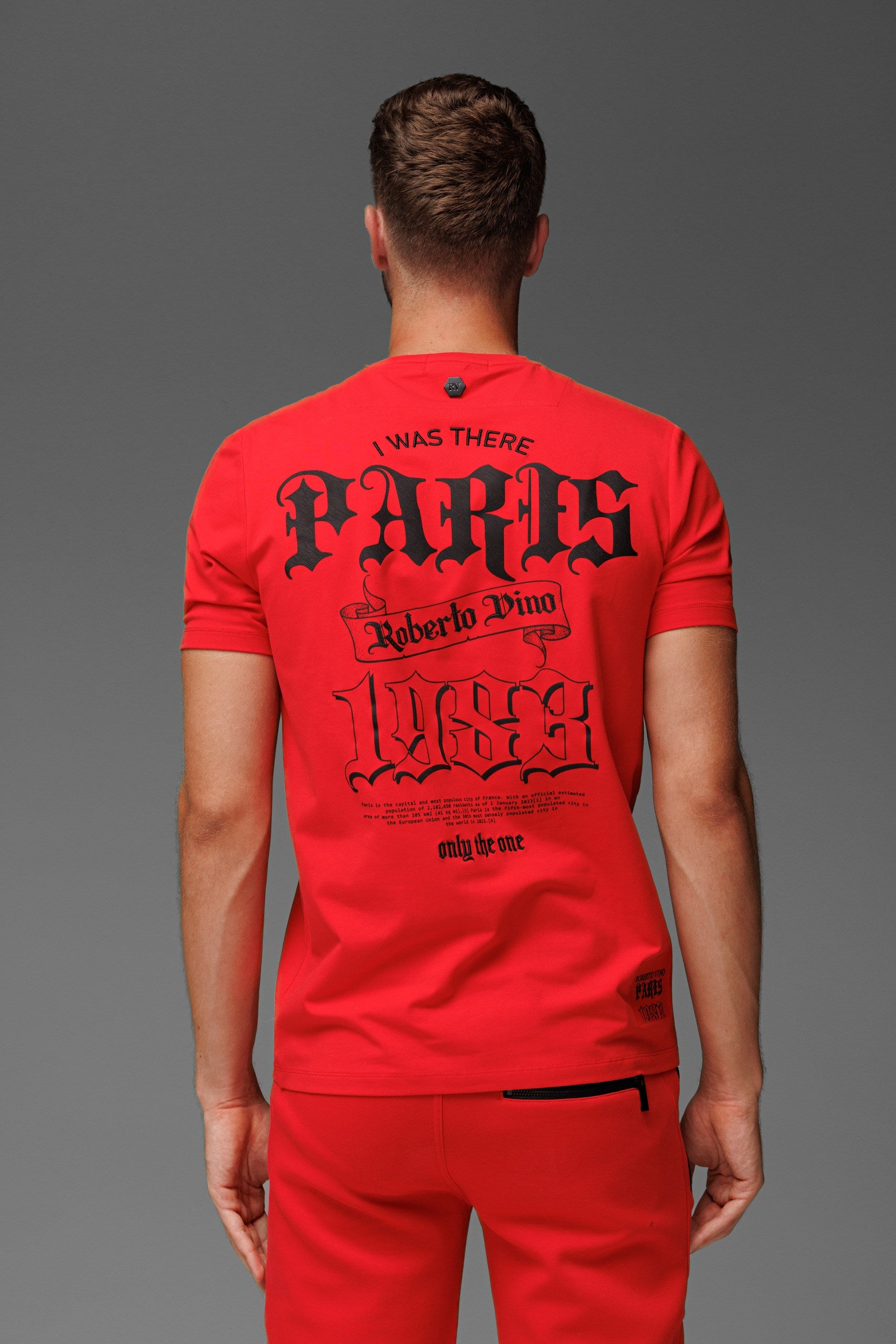 One Paris T-shirt Red