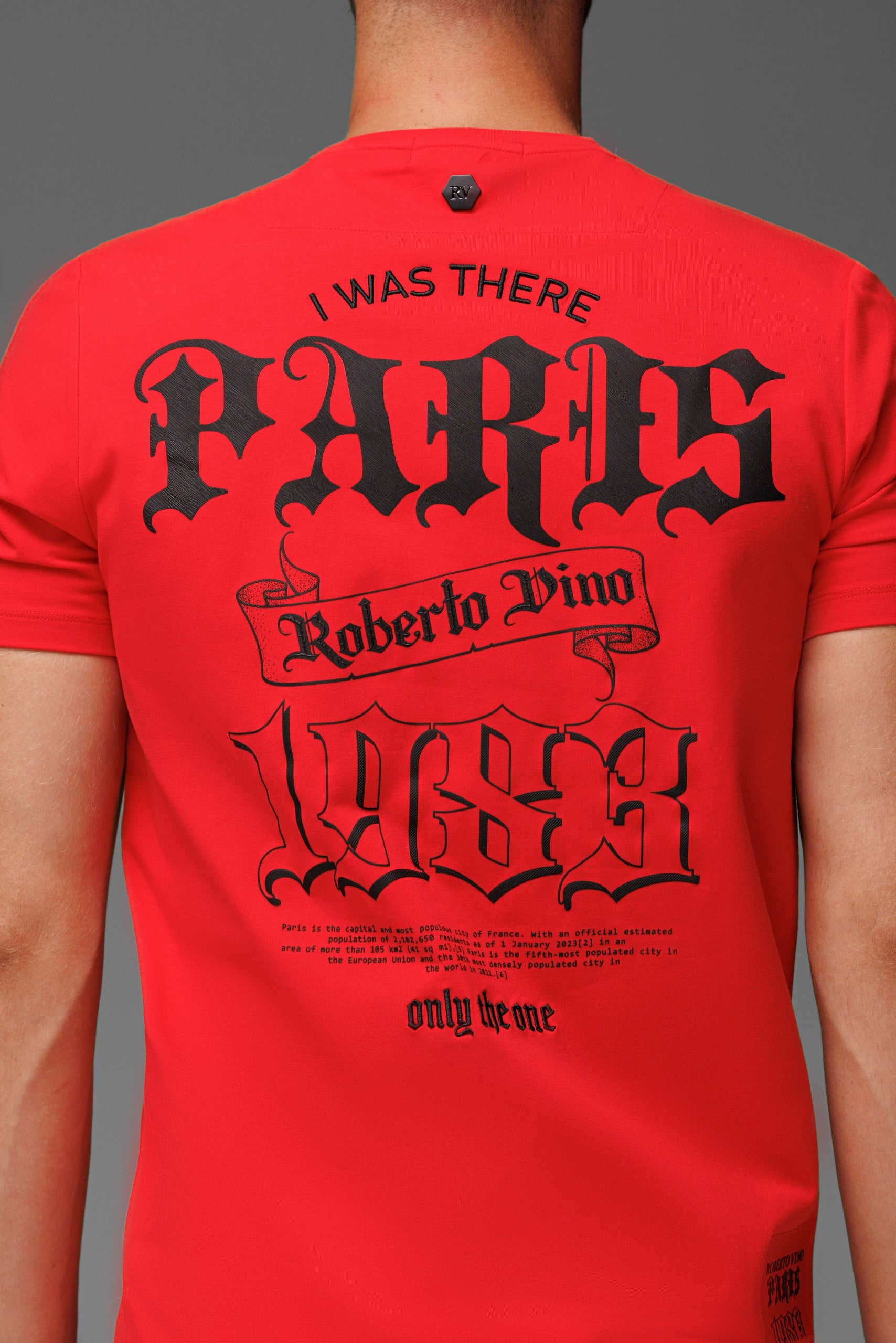 One Paris T-shirt Red