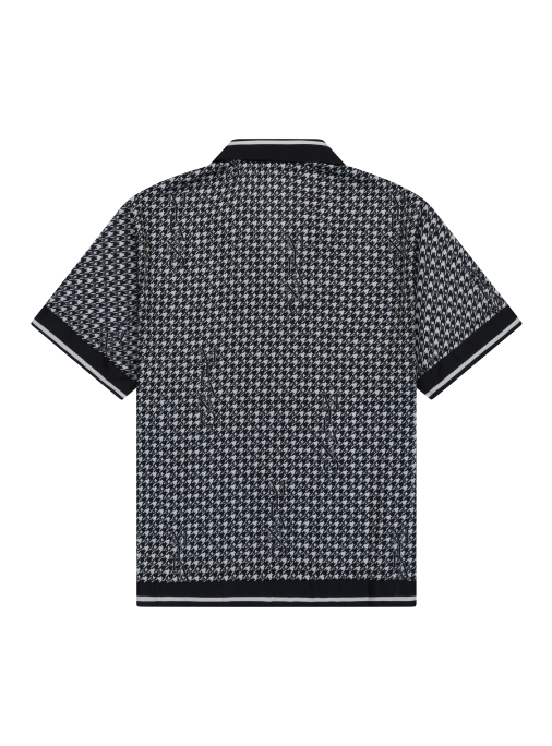 RV Black White Logo Cabana Set