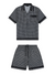RV Black White Logo Cabana Set