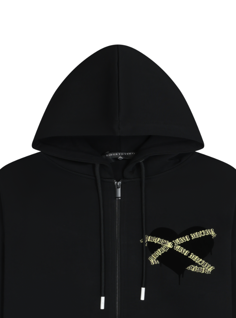 The Heart Zipper Hoodie