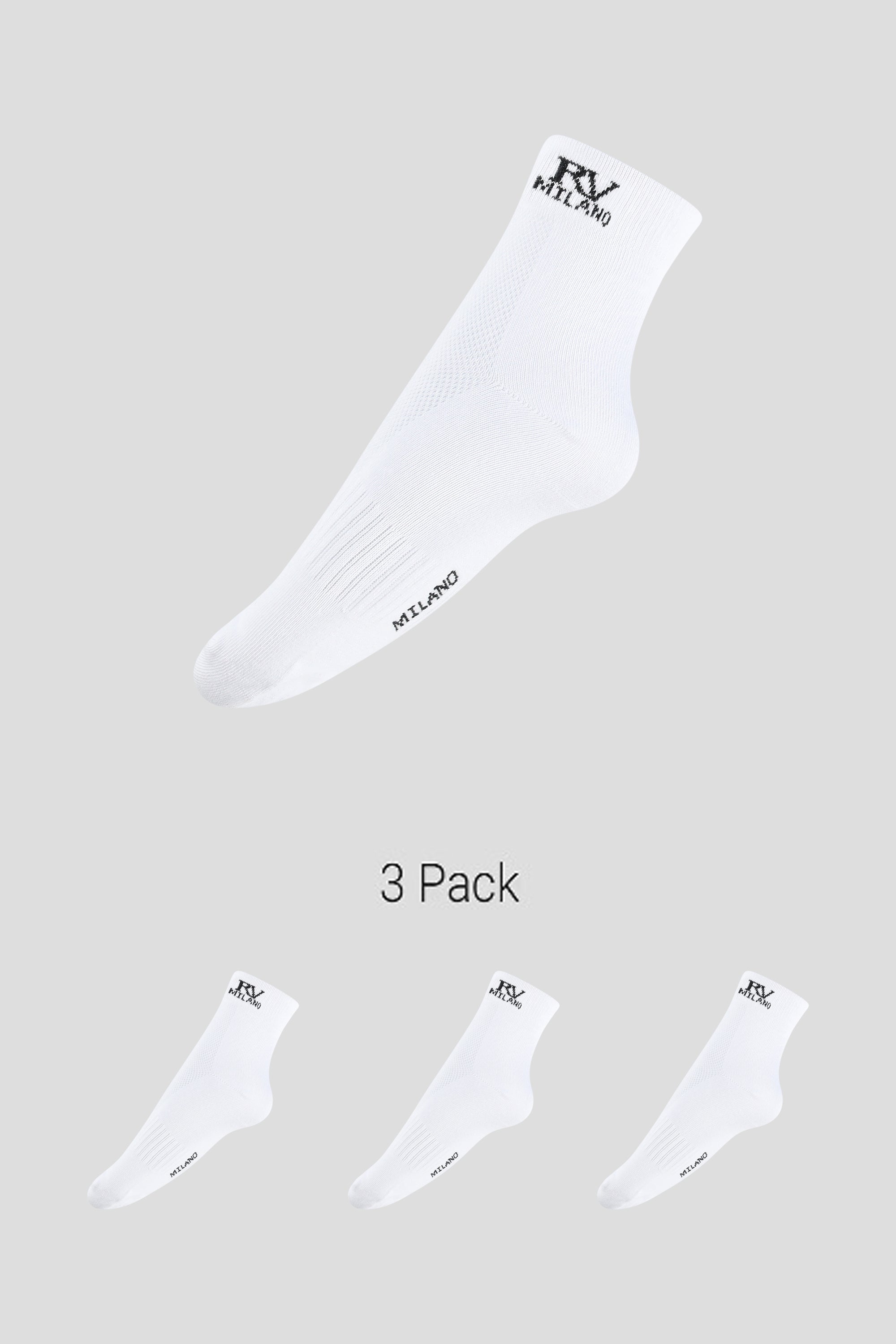 RVA 3 pack crew socks